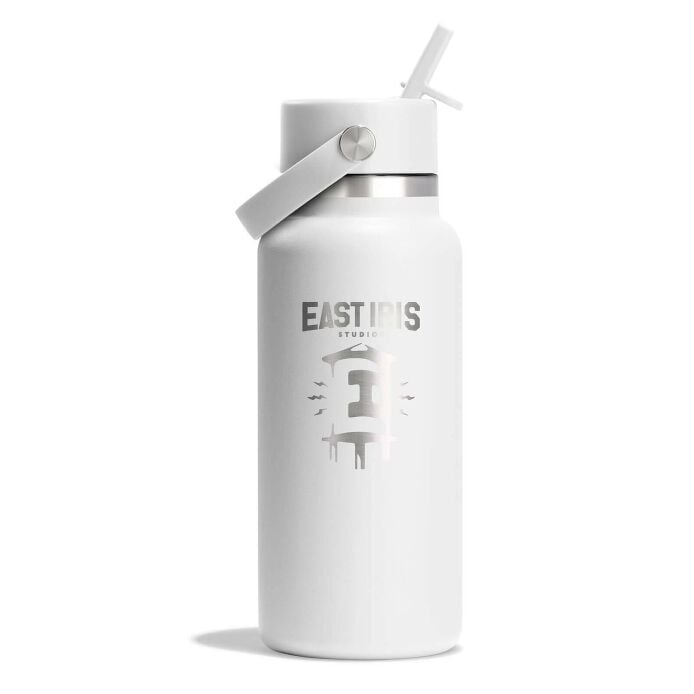 32 oz WM Flex Straw Bottle - Hydro Flask + East Iris Studios M6