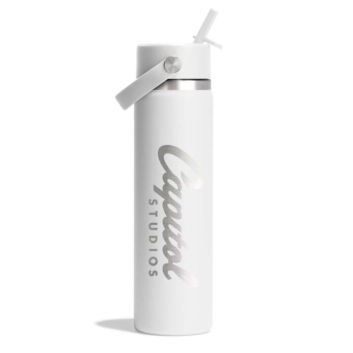 24 oz WM Flex Straw Bottle - Hydro Flask + Capitol Studios T1